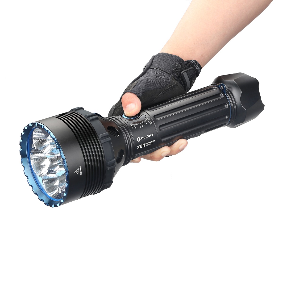 Olight X9R Marauder Leistungsstarke Taschenlampe Schwarz
