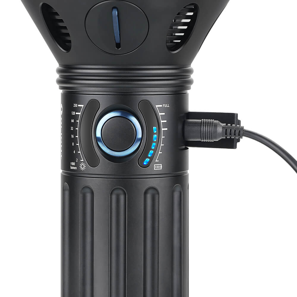 Olight X9R Marauder Leistungsstarke Taschenlampe Schwarz