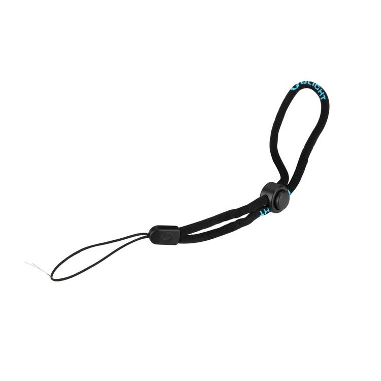Olight schwarzes Lanyard aus Silikon / Handschlaufe für Taschenlampen