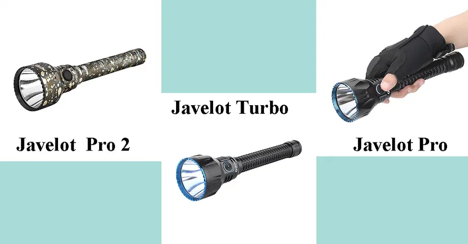 Javelot Pro 2 vs Javelot Turbo vs Javelot Pro