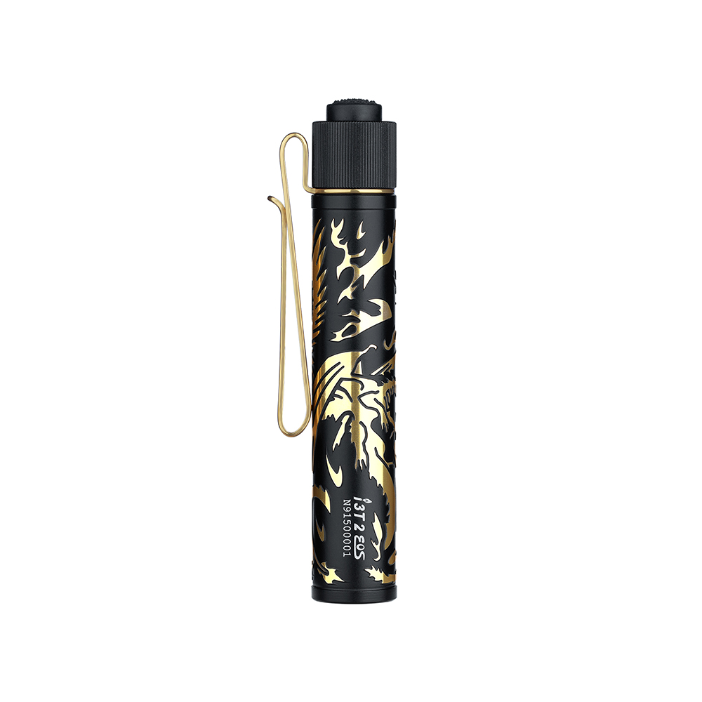 Olight i3T 2 EDC Taschenlampe mit Endkappenschalter und 2 Modi