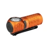 Orange Olight Perun 2 Mini Kopflampe mit Clip