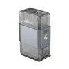 Olight Ostation X: Transparente Ladestation, Aufbewahrung, graues Gehäuse, grüner Knopf