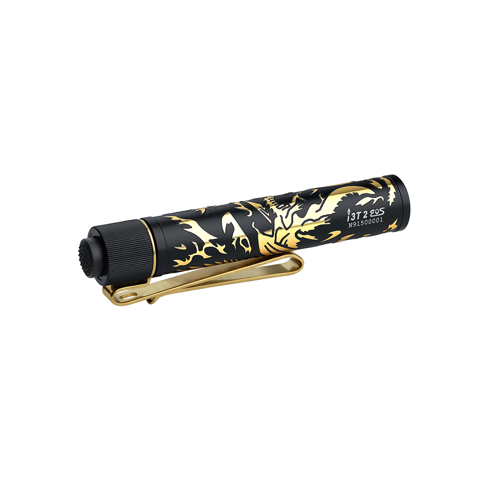 Olight i3T 2 EDC Taschenlampe mit Endkappenschalter und 2 Modi