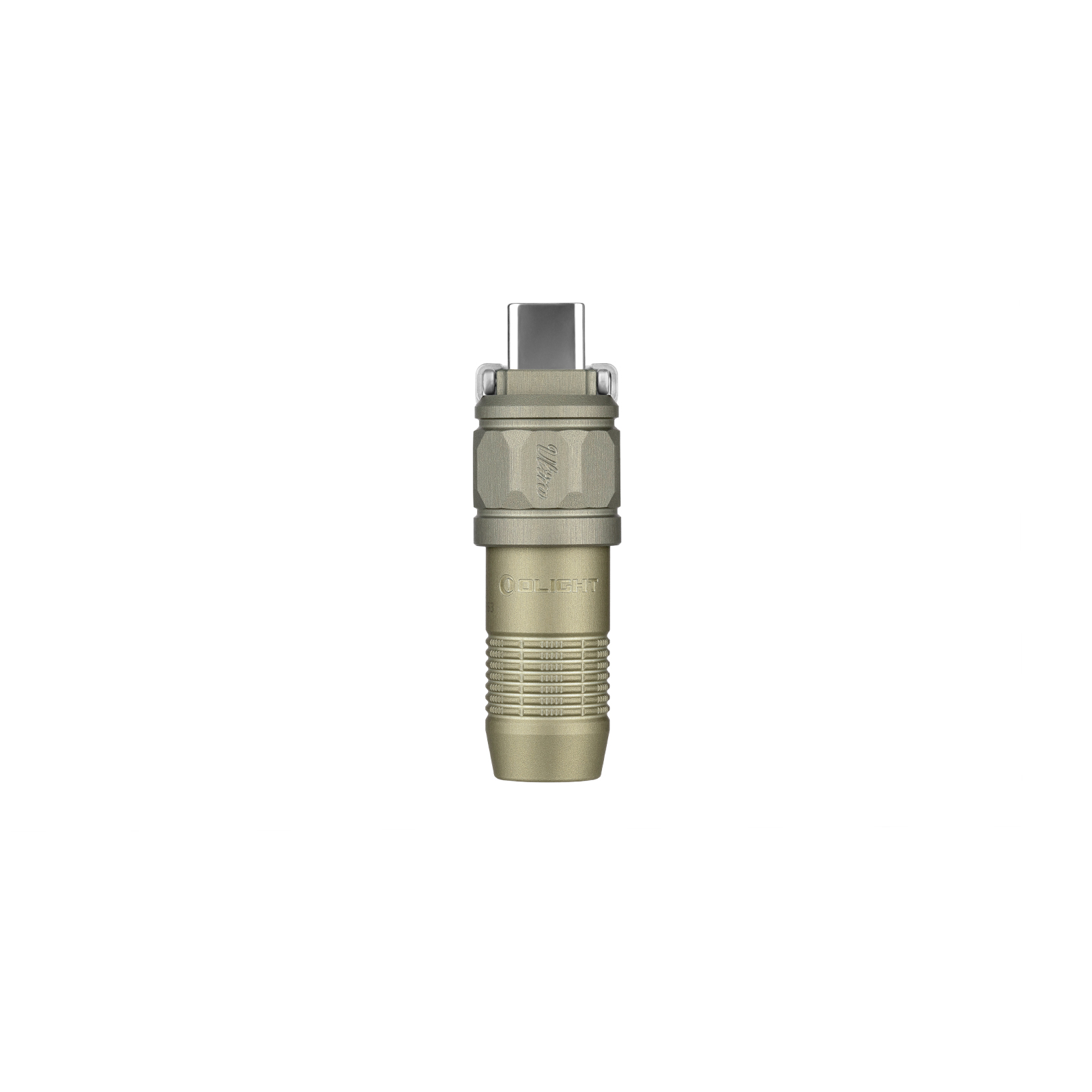 Olight iUltra EOS wiederaufladbare Taschenlampe mit integriertem USB-Stecker