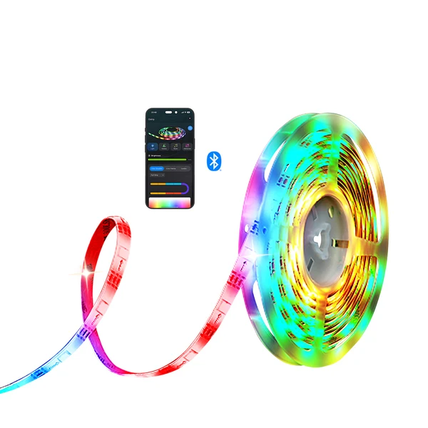 Bluetooth-RGB-LED-Streifen mit App-Steuerung und Farbwechsel
