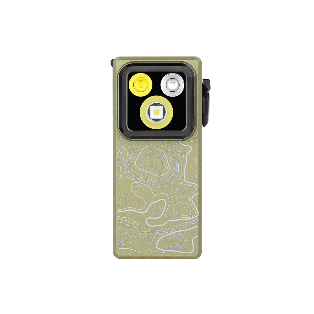 Olight Oclip Ultra multifunktionales Clip-Licht mit drei Lichtquellen
