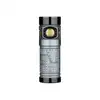 Olight Baton 4 Premium in Grau, Seitenansicht mit robuster Textur für den täglichen Gebrauch