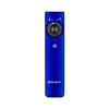 Olight Arkfeld blaue flache EDC Taschenlampe mit Drehschalter, Laser und LED