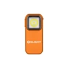 Olight Arkfeld Pro, orange, Vorderansicht mit flachem Design und leistungsstarker LED für den täglichen Gebrauch