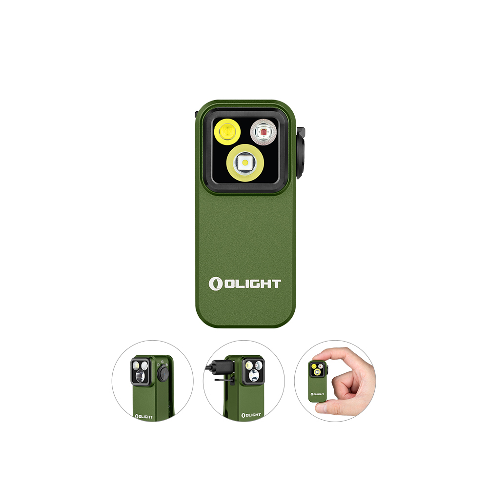 Olight Oclip Pro multifunktionales Clip-Licht mit drei Lichtquellen
