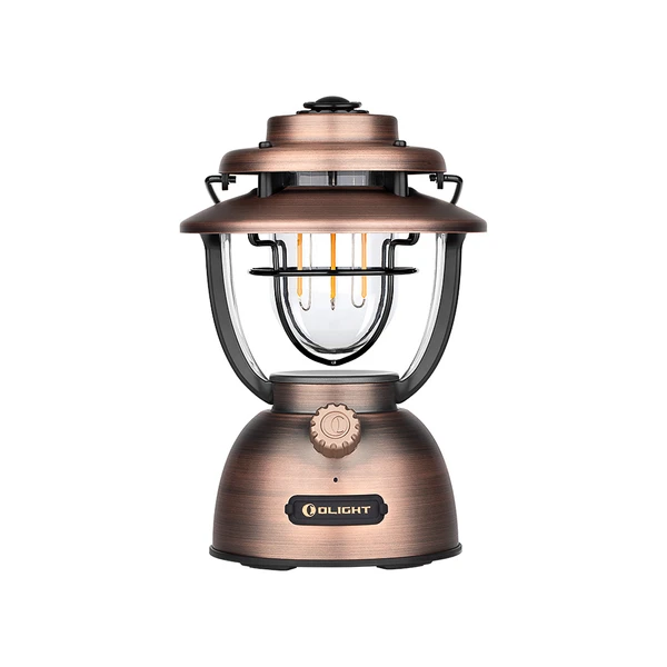 Olight Olantern Classic 2 Pro in Kupfer, Vorderansicht, dimmbare LED-Laterne für Camping und Ambiente