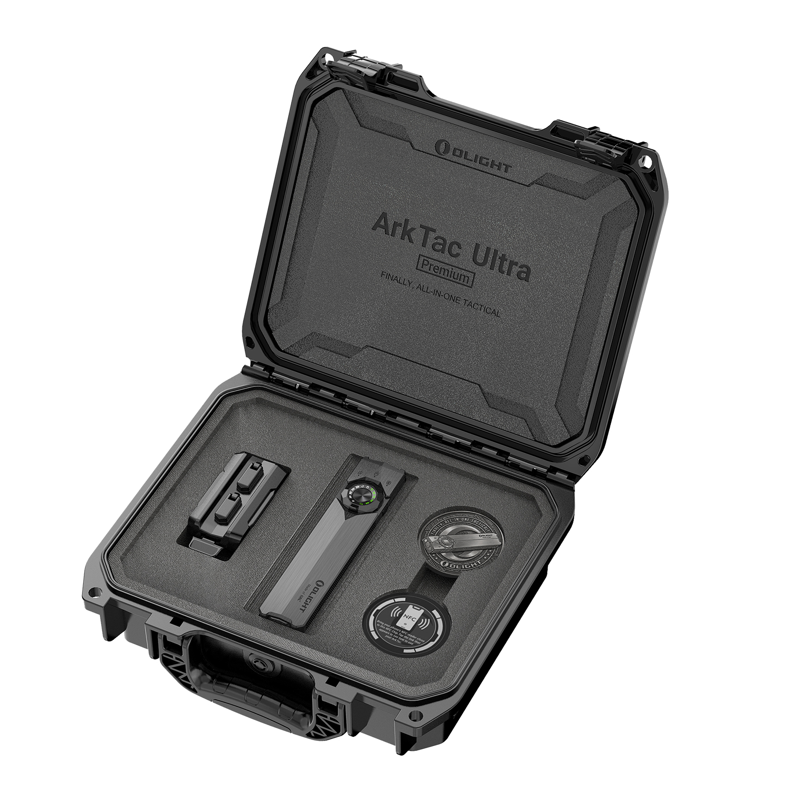 ArkTac Ultra Premium – All-in-One Professionelle Multifunktions-EDC-Taschenlampe