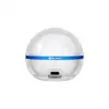 Olight Sphere C, weiße, kugelförmige Outdoor-Lampe, blaue Olight-Bandverzierung, USB-C-Anschluss