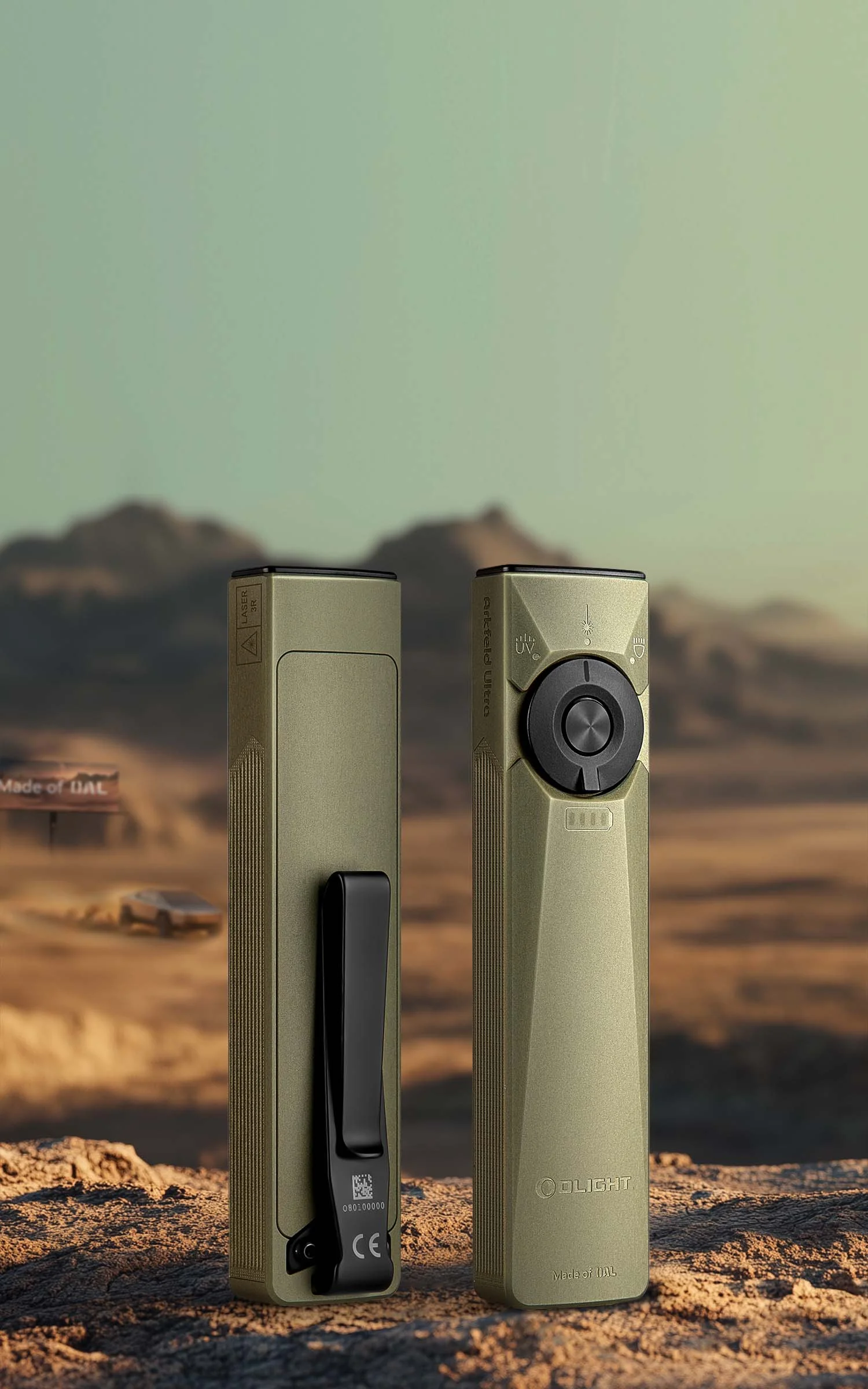 Olight Arkfeld Ultra EDC Taschenlampe mit UV-Licht - Olight