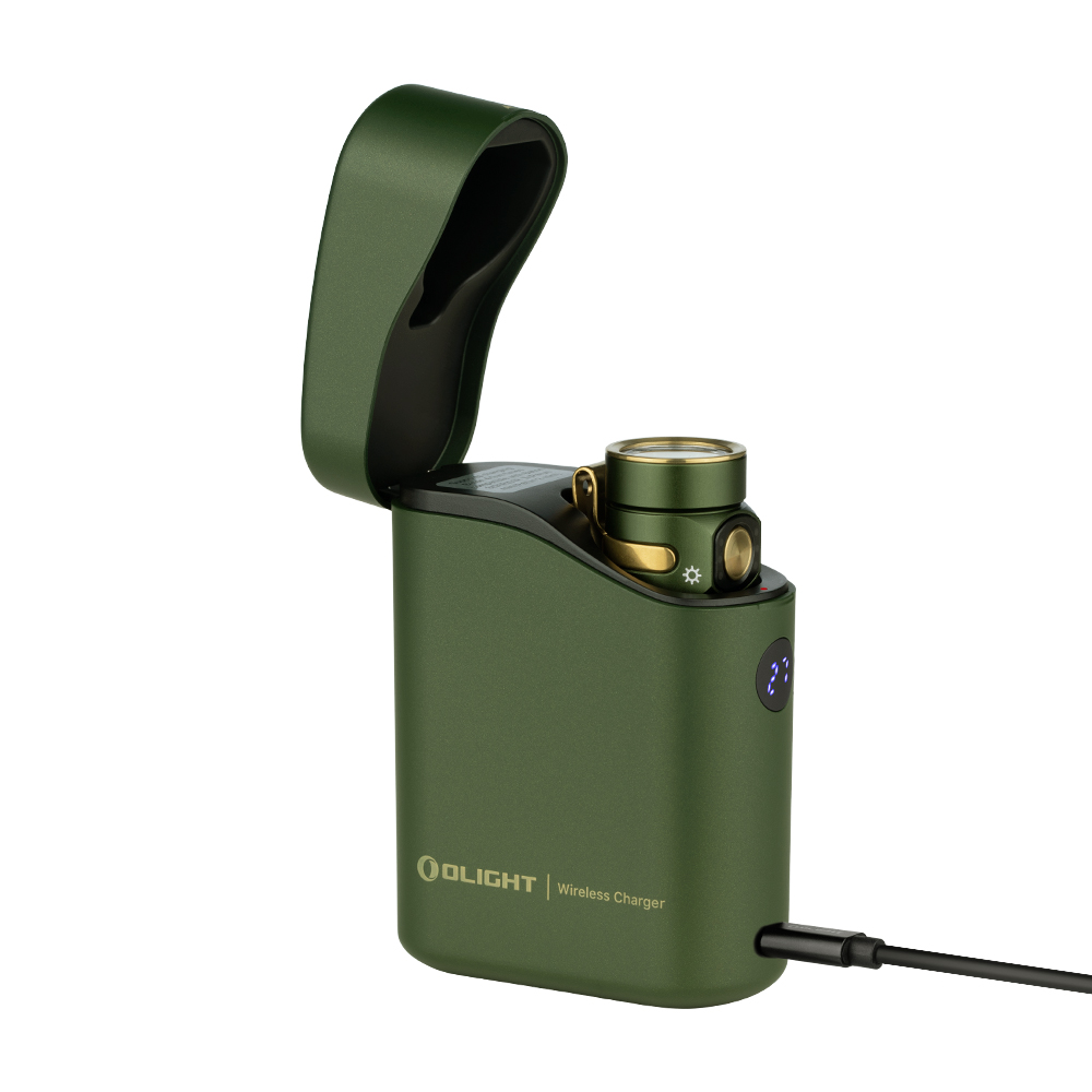 Olight Baton 4 Kit aufladbare Taschenlampe mit Ladecase