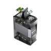 Olight Ostation 2 Pro, transparente Ansicht mit AA- und AAA-Batterien, Batterietester und Ladestation zur effizienten Energieverwaltung.