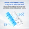 Olight TINY SHOWER mit 2500 mAh Akku und 35-70 Minuten Laufzeit für effizientes Duschen.