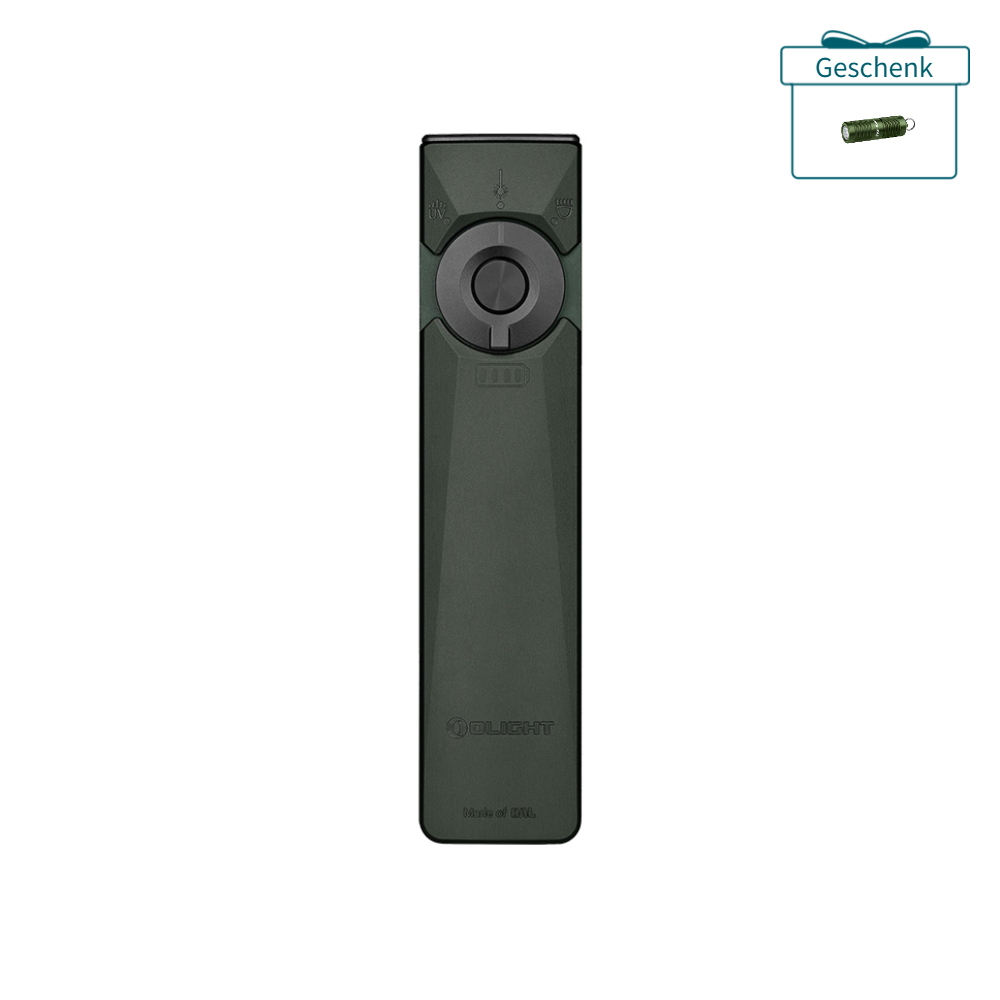 Olight Arkfeld Ultra  Klasse 1 EDC Taschenlampe mit UV Licht Laser und Weißlicht