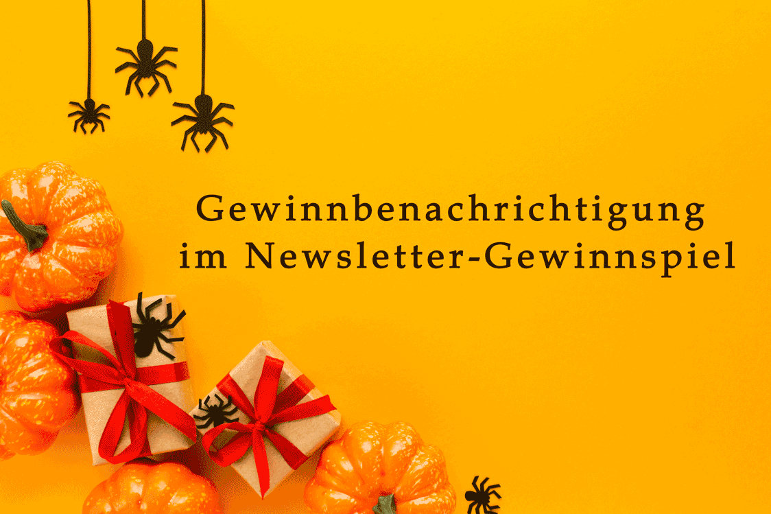 Gewinnbenachrichtigung im Newsletter-Gewinnspiel