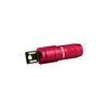 Rote Olight iXV Taschenlampe mit USB-Ladeanschluss.