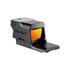 Olight Osight schwarzes Rotpunktvisier mit orangefarbener Linse für Handfeuerwaffen vor weißem Hintergrund