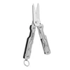 Geöffnetes NexTool Mini-Multitool mit Schere auf weißem Hintergrund