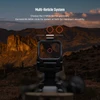 Rotpunktvisier mit Multi-Absehen-System vor einer Berglandschaft bei Dämmerung