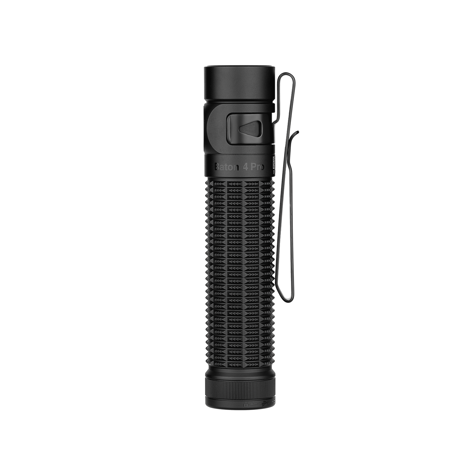 Olight Baton 4 Pro in Mattschwarz