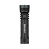 Olight Seeker 4 Pro Taschenlampe in Schwarz, Detailaufnahme des Griffes für Outdoor-Abenteuer.