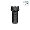 Olight Marauder Mini leistungsstarke LED Taschenlampe in Schwarz mit Geschenk-Aktion oben rechts auf weißem Hintergrund