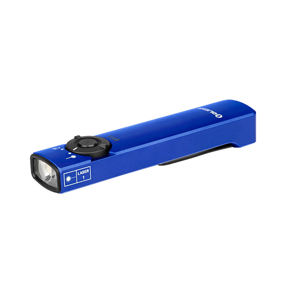 Olight Arkfeld EDC Taschenlampe mit dualer Lichtquelle weißes Licht und grüner Laser