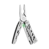 NexTool Multitool-Zange aus Edelstahl mit integrierten Werkzeugen auf weißem Hintergrund