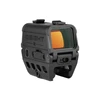 Olight Osight Rotpunktvisier mit Montage und orange beschichteter Linse für Pistolen auf weißem Hintergrund