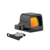 Olight Osight SE Rotpunktvisier, Schwarz, mit entfernbarer Batterie für präzise Zielerfassung.
