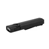 Olight schwarze ArkPro Lite mit USB-Anschluss und Riffelung, ideal für EDC-Beleuchtung.