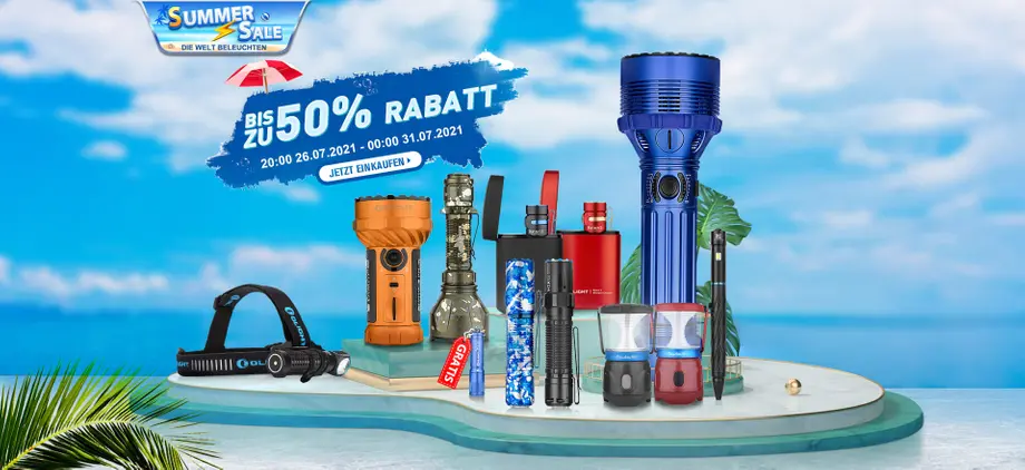 Bis zu 50 % Rabatt, worauf wartest du?