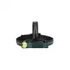 Olight LED Stirnlampe dunkelgrün, schwarzes verstellbares Kopfband. Ideal für Outdoor, Wandern, Camping, Laufen.