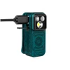 Olight Oclip Pro S grüne EDC-Lampe mit USB-C-Ladekabel und Kompass-Gravur für Alltag und Camping