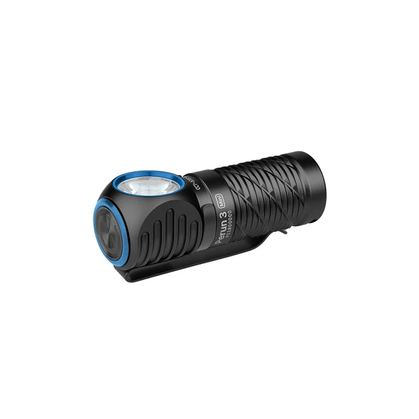 OLIGHT Perun 3 Mini Stirnlampe LED Wiederaufladbar, 1250 Lumen Superhell Kopflampe Headlamp mit Rotlicht und 8 Lichtmodi, IPX8 Wasserdichte Stirnleuchte, Ideal für Outdoor, Angeln, Notfall Schwarz