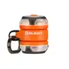 Olight orangefarbene LED Campinglaterne mit Karabinerhaken für Outdoor-Aktivitäten