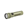Olight Seeker Ultra LED Taschenlampe in Olivgrün vor weißem Hintergrund