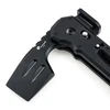 Schwarzes Olight Oclip Pro Clip-Licht Detailansicht mit strukturiertem Griff für Outdoor- und EDC-Einsatz