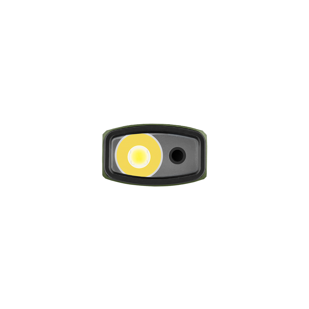 Olight Arkfeld EDC Taschenlampe mit dualer Lichtquelle weißes Licht und grüner Laser