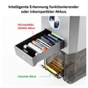 Intelligente Akku-Erkennung, die funktionierende und inkompatible/defekte Batterien sortiert.