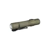 Grüne taktische Taschenlampe mit Clip, Militär-Taschenlampe, robust, LED, Outdoor-Beleuchtung