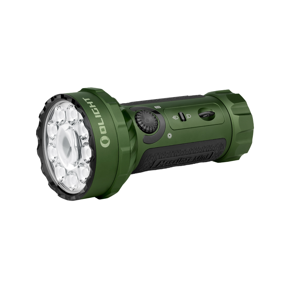 Olight Marauder Mini leistungsstarke LED Taschenlampe mit 7000 Lumen und 600 Metern Leuchtweite