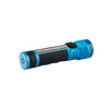 Olight Seeker 4 Pro Taschenlampe in Blau mit schwarzem Griff für Outdoor- und Notfälleinsatz
