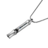 Olight Titanium Überlebenspfeife mit Kette für Outdoor, Camping und Notfälle