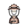 Olight Olantern Classic 2 Pro kupferfarben, Frontansicht mit USB-Anschlüssen, Retro-Campinglampe mit Powerbank für Outdoor.